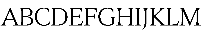 Hardcover Light Font UPPERCASE