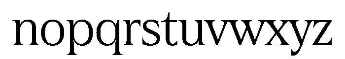 Hardcover Light Font LOWERCASE