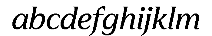 Hardcover Regular Italic FONT
