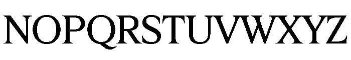 Hardcover Regular Font UPPERCASE