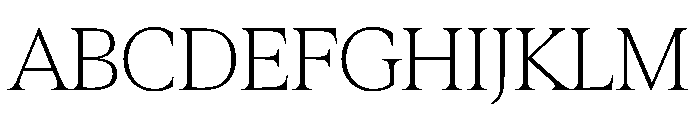 Hardcover Font UPPERCASE