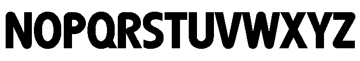 Harry Fat Squeezed Font UPPERCASE