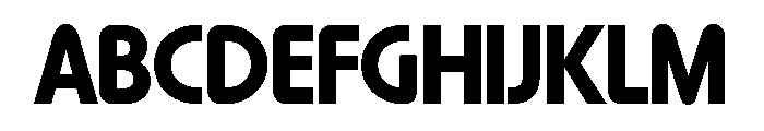 Harry Fat Font UPPERCASE