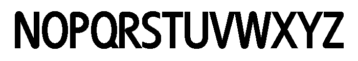 Harry Heavy Squeezed Font UPPERCASE