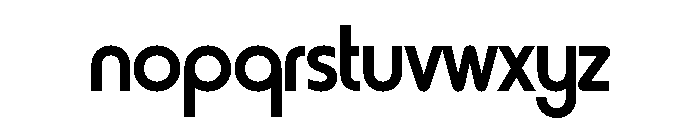 Harry Heavy Font LOWERCASE
