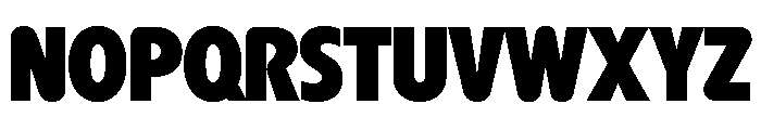 Harry Obese Squeezed Font UPPERCASE
