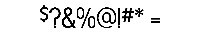 Harry Plain Squeezed Font OTHER CHARS