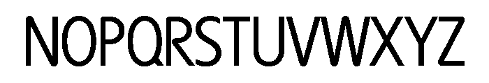 Harry Plain Squeezed Font UPPERCASE