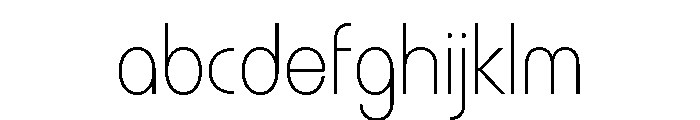 Harry Thin Squeezed FONT