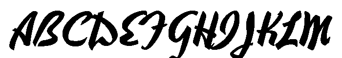 Hauser Script Regular Font UPPERCASE