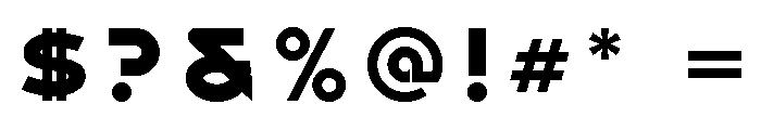 Havelock Titling Black Font OTHER CHARS