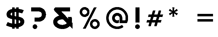 Havelock Titling Bold Font OTHER CHARS