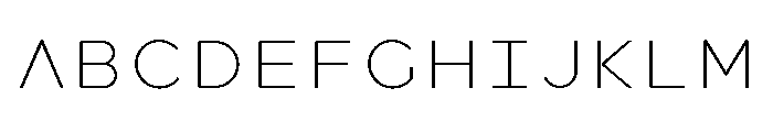 Havelock Titling Light Font UPPERCASE