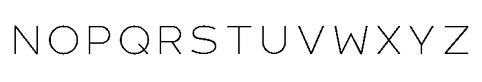 Havelock Titling Light Font UPPERCASE