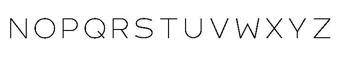 Havelock Titling Light Font LOWERCASE