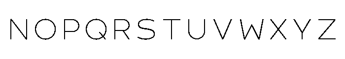 Havelock Titling Font UPPERCASE