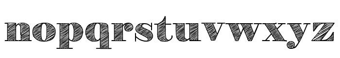 H&B Sketch Demo Font LOWERCASE