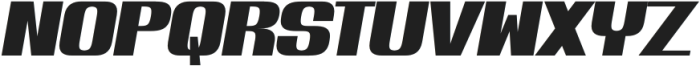 HC Kopers Oblique otf (400) Font UPPERCASE