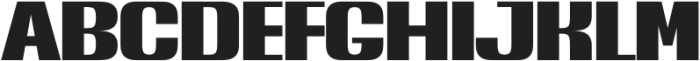 HC Kopers Regular otf (400) Font UPPERCASE