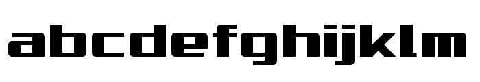 HDF Font LOWERCASE