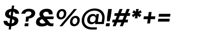 HD Arnie Semi Bold Italic Font OTHER CHARS