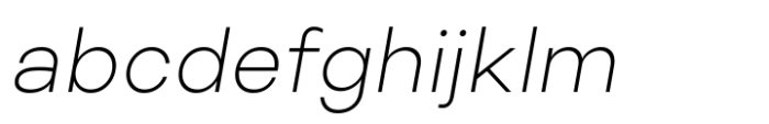 HD Canton Extra Light Italic FONT