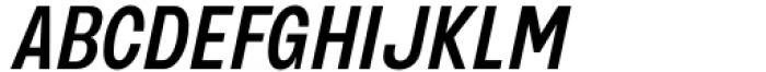 HD Colton Comp Medium Italic Font UPPERCASE