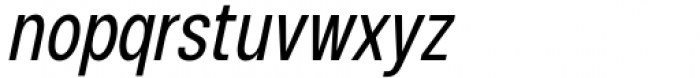 HD Colton Comp Regular Italic Font LOWERCASE