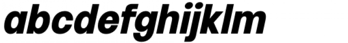 HD Colton Condensed Bold Italic Font LOWERCASE