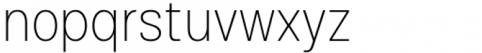 HD Colton Condensed Extralight Font LOWERCASE