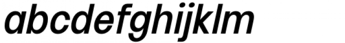 HD Colton Condensed Medium Italic Font LOWERCASE