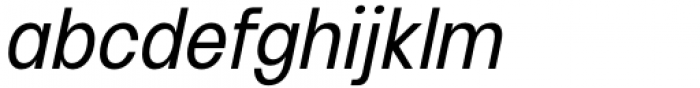 HD Colton Condensed Regular Italic Font LOWERCASE