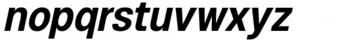 HD Colton Condensed Semibold Italic Font LOWERCASE