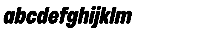 HD Colton Soft Pro Compressed ExtraBold Italic FONT