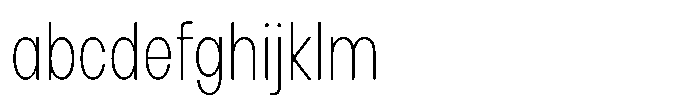 HD Colton Soft Pro Compressed ExtraLight FONT