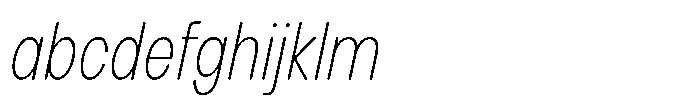 HD Colton Soft Pro Compressed Extralight Italic FONT