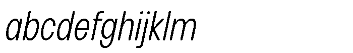 HD Colton Soft Pro Compressed Light Italic FONT