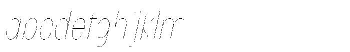 HD Colton Soft Pro Compressed Thin Italic FONT