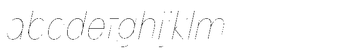 HD Colton Soft Pro Condensed Thin Italic FONT
