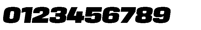 HD Corbit Black Italic Font OTHER CHARS
