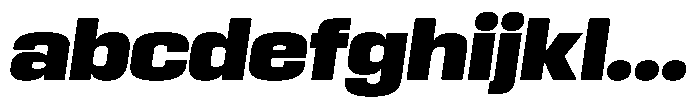 HD Corbit Black Italic FONT