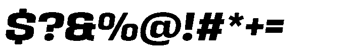 HD Corbit Bold Italic Font OTHER CHARS