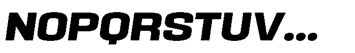 HD Corbit Bold Italic Font UPPERCASE