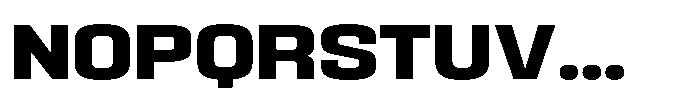 HD Corbit Bold Font UPPERCASE