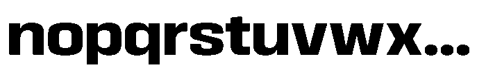 HD Corbit Bold Font LOWERCASE