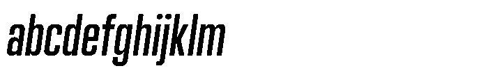 HD Corbit Compressed Italic FONT