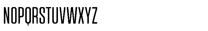 HD Corbit Compressed Light Font UPPERCASE