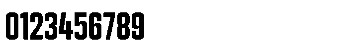 HD Corbit Compressed Medium Font OTHER CHARS