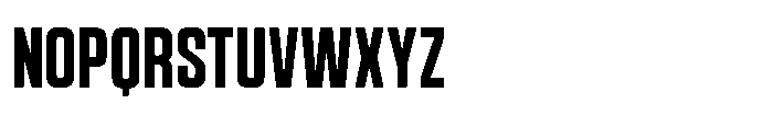 HD Corbit Compressed Medium Font UPPERCASE