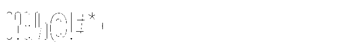 HD Corbit Compressed Thin Font OTHER CHARS